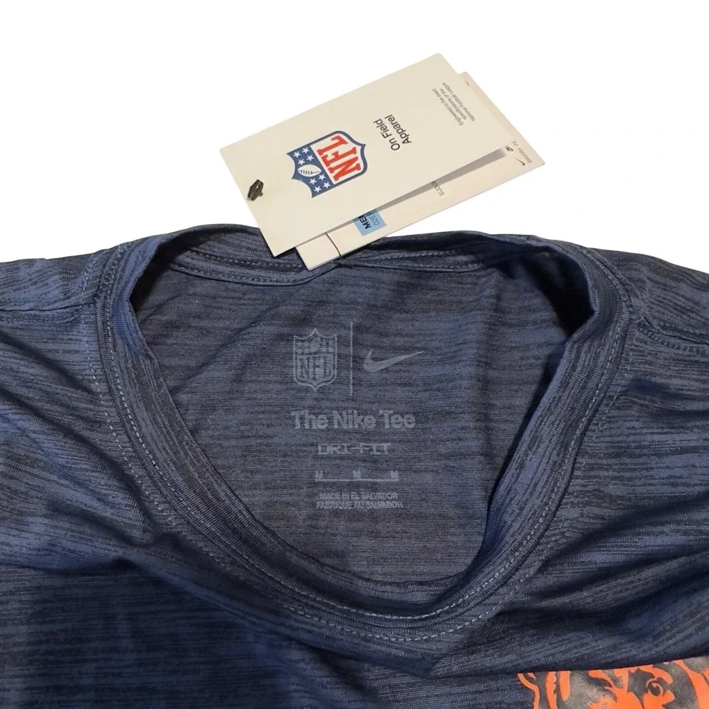Chicago Bears Nike Sideline‎ Velocity Performance T-Shirt NFL Men Medium NFL New